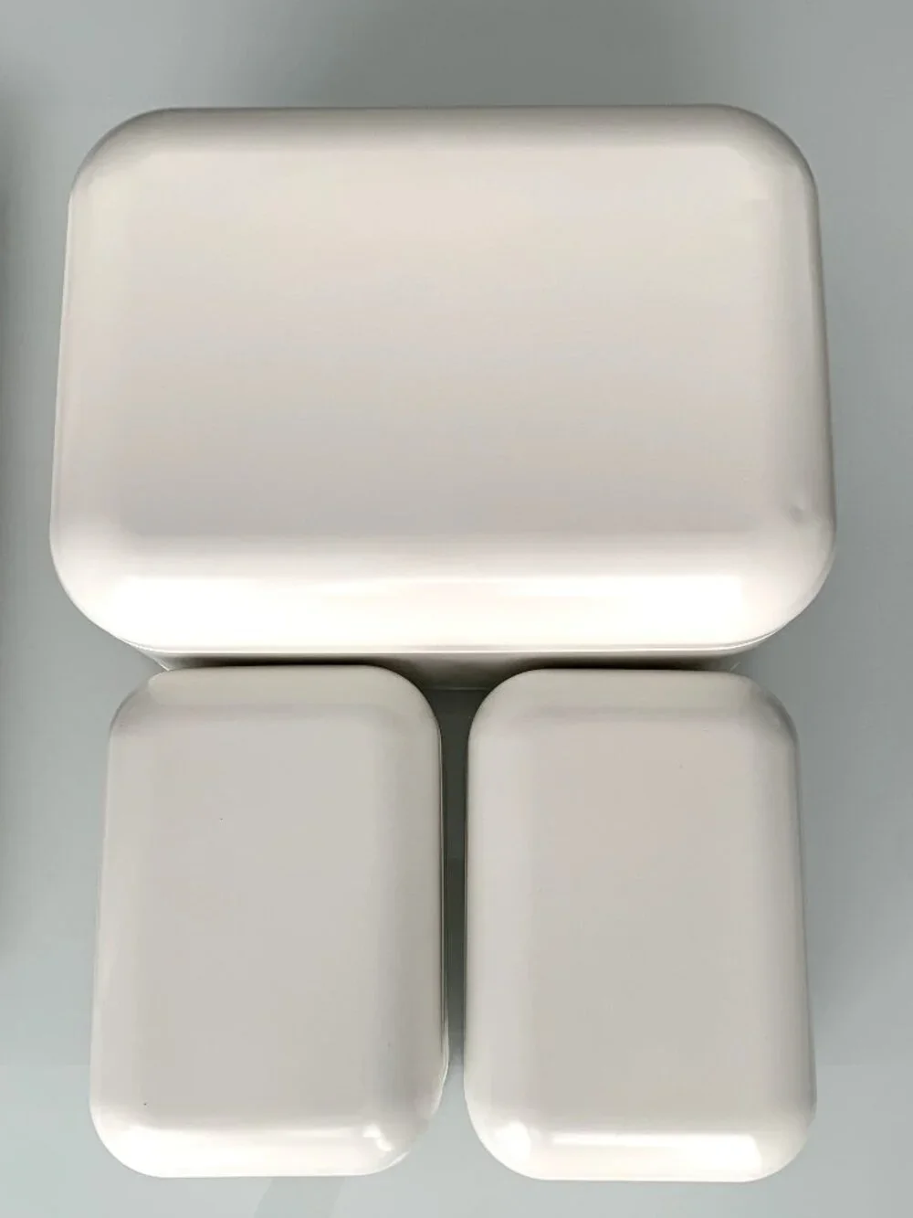 IKEA SNIKA Boxes with Lids (Set of 3)